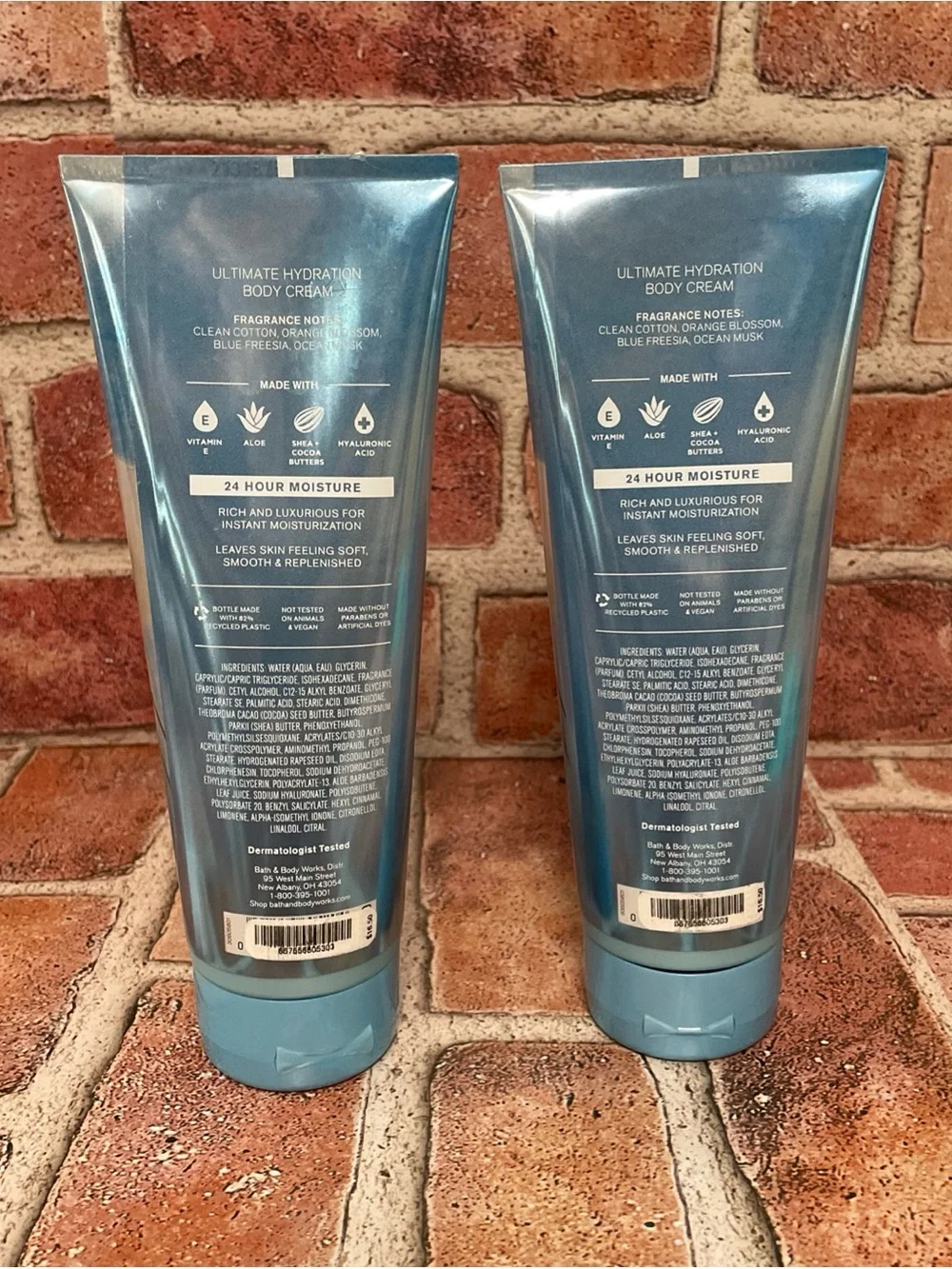 2 Bath & and Body Works Sea Island Shore Ultimate Hydration Body Cream